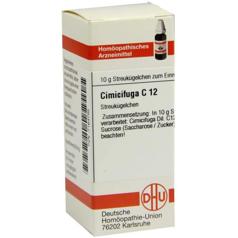 Dhu Cimicifuga C12 10 G Globuli