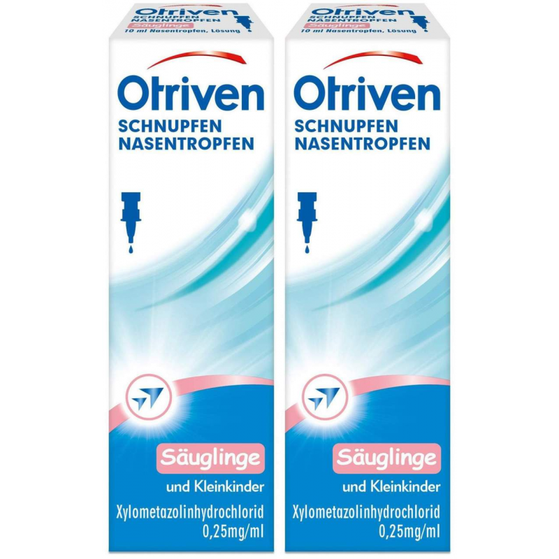 Otriven 0,025 % Nasentropfen 2 x 10 ml