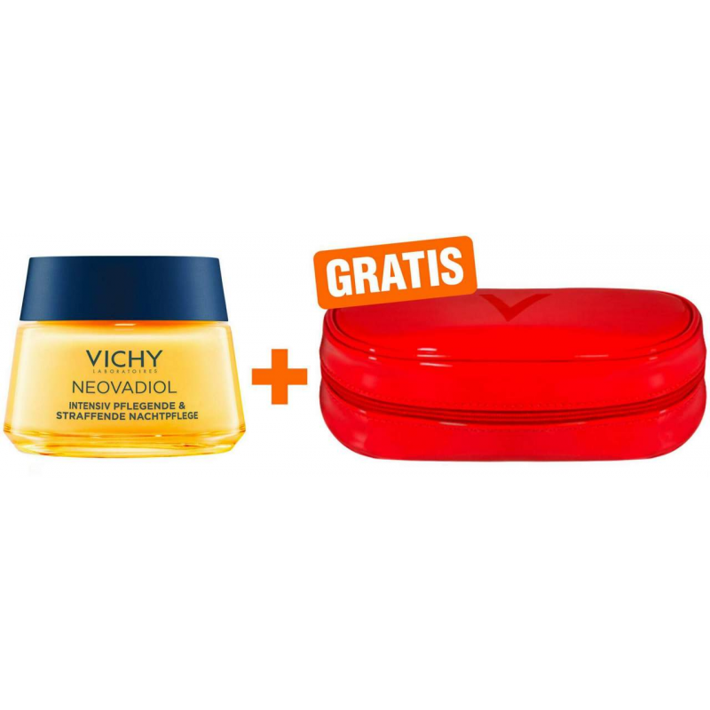 Vichy Neovadiol Nachtpflege nach den Wechseljahren 50 ml Creme + gratis Kosmetiktasche 1 Stück