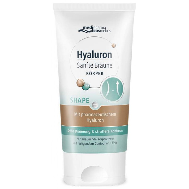 medipharma cosmetics Hyaluron Sanfte Bräune Shape Körperpflege 150 ml Creme