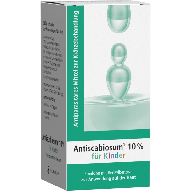Antiscabiosum 10% Für Kinder Emulsion