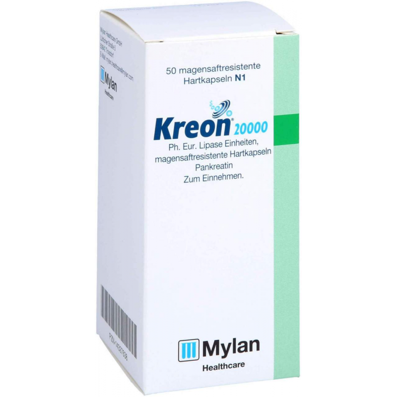 Kreon 20.000 Ph.Eur.Lipase Einheiten Msr.Hartkaps.