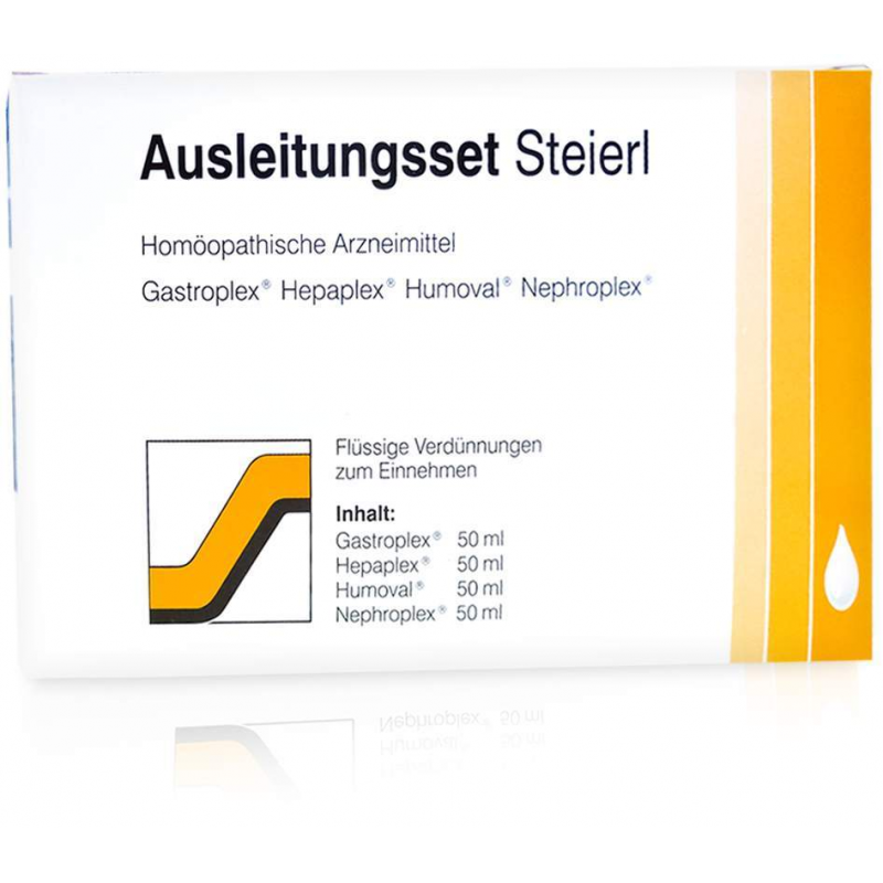 Ausleitungsset Steierl 4 X 50 ml Tropfen