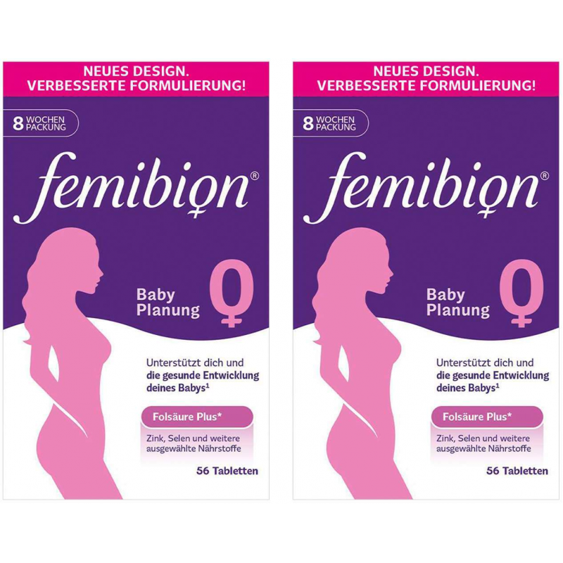 Femibion 0 Babyplanung 2 x 56 Tabletten