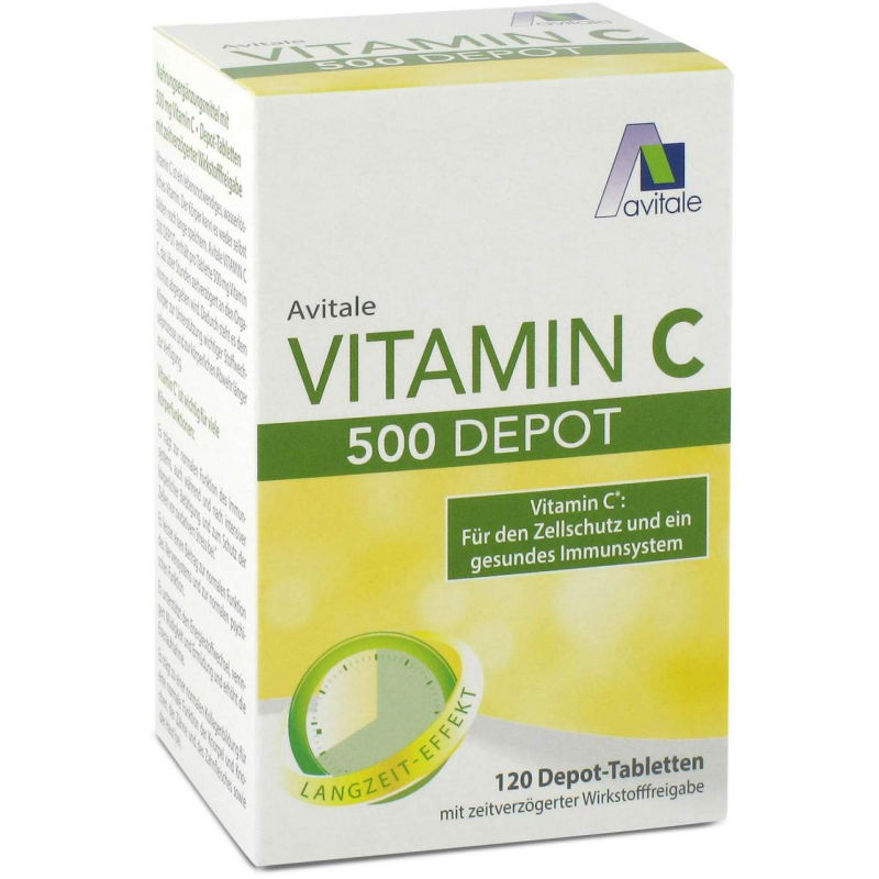 Vitamin C 500 mg Depot 120 Tabletten
