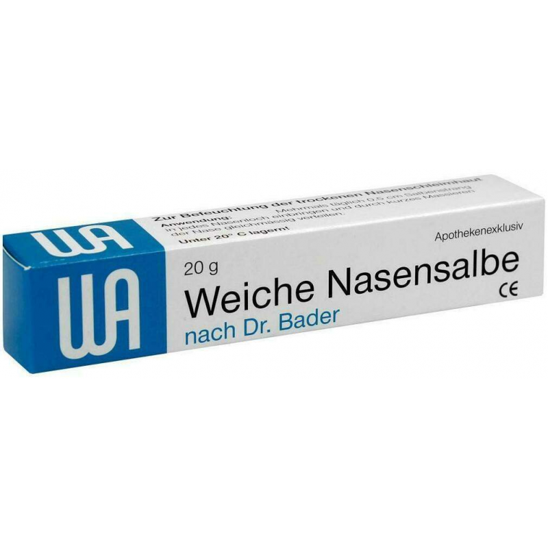 Weiche Nasensalbe nach Dr. Bader 20 g Nasensalbe