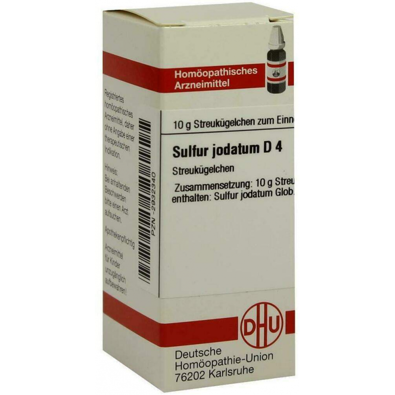 Dhu Sulfur Jodatum D4 Globuli