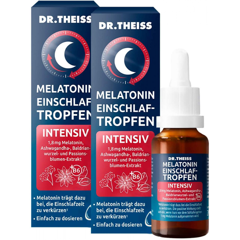Dr.Theiss Melatonin Einschlaf Tropfen 2 x 20 ml
