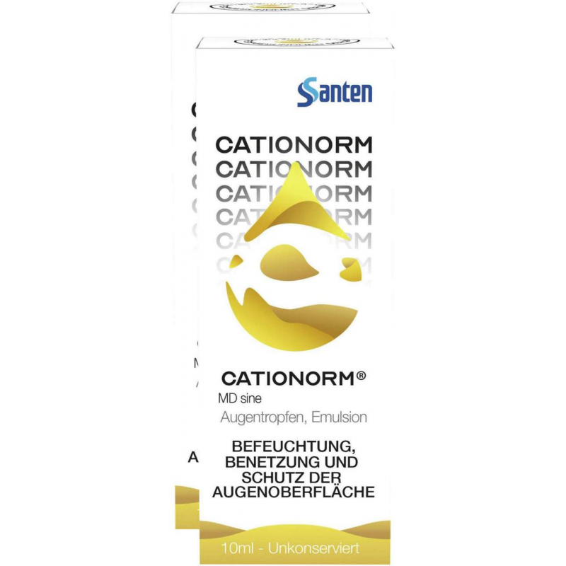 Cationorm MD sine Augentropfen 2 x 10 ml