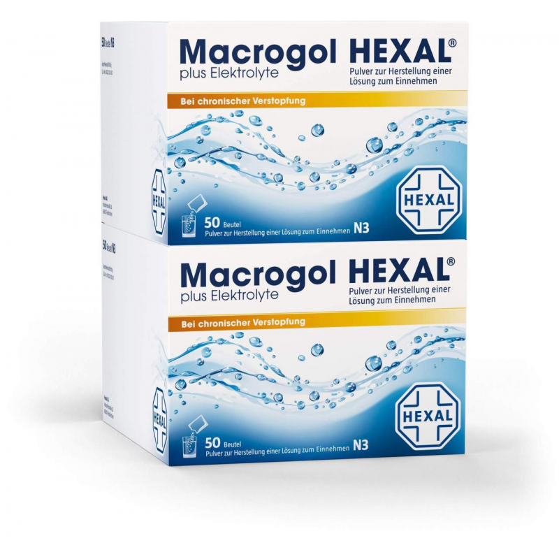 Macrogol Hexal Plus Elektrolyte 100 Beutel