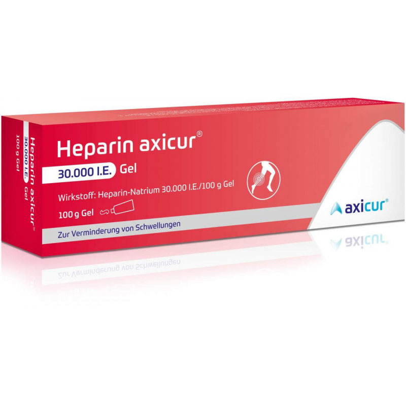 Heparin Axicur 30.000 I.E. 100 G Gel