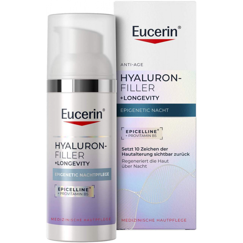 Eucerin Anti-Age Hyaluron-Filler Epigenetic Nachtpflege 50 ml Creme