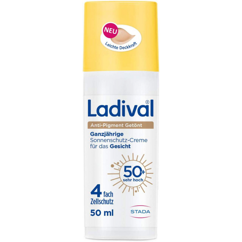 Ladival Anti-Pigment Sonnenschutz- Creme getönt LSF 50+ 50 ml