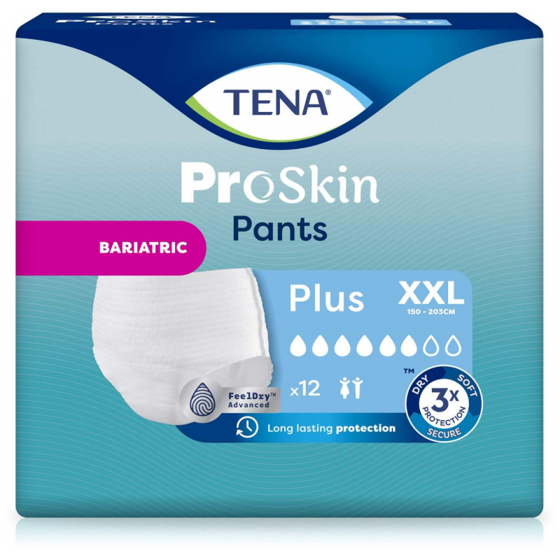 Tena Pants Bariatric Plus Xxl bei Inkontinenz 12 S