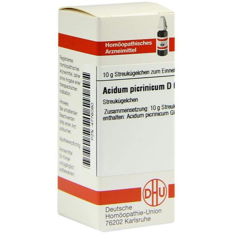 Dhu Acidum Picrinicum D6 Globuli