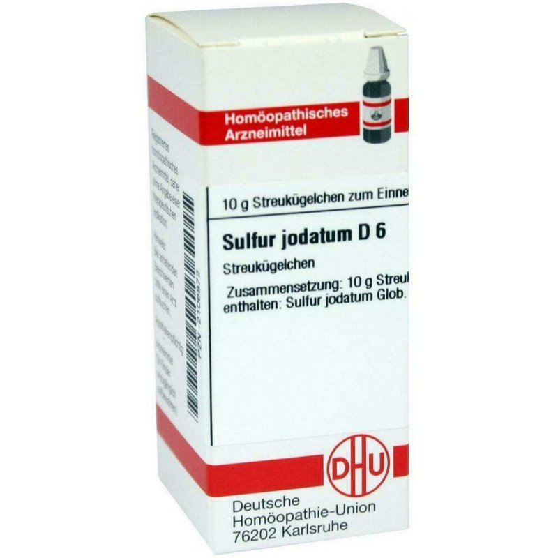 Dhu Sulfur Jodatum D6 Globuli