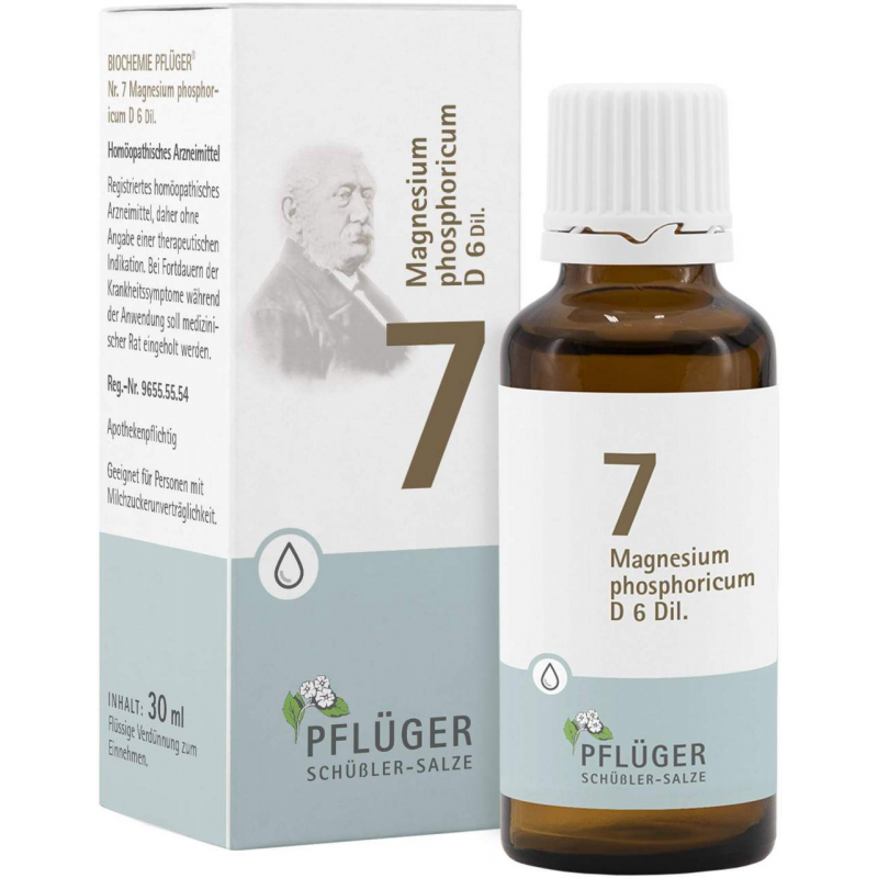 Biochemie Pflüger 7 Magnesium Phosphoricum D6 30 ml Tropfen