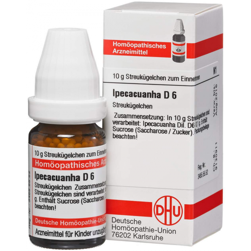 Dhu Ipecacuanha D6 10 G Globuli