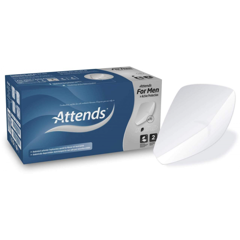 Attends For Men Shield 2 Inkontinenz-Schalen