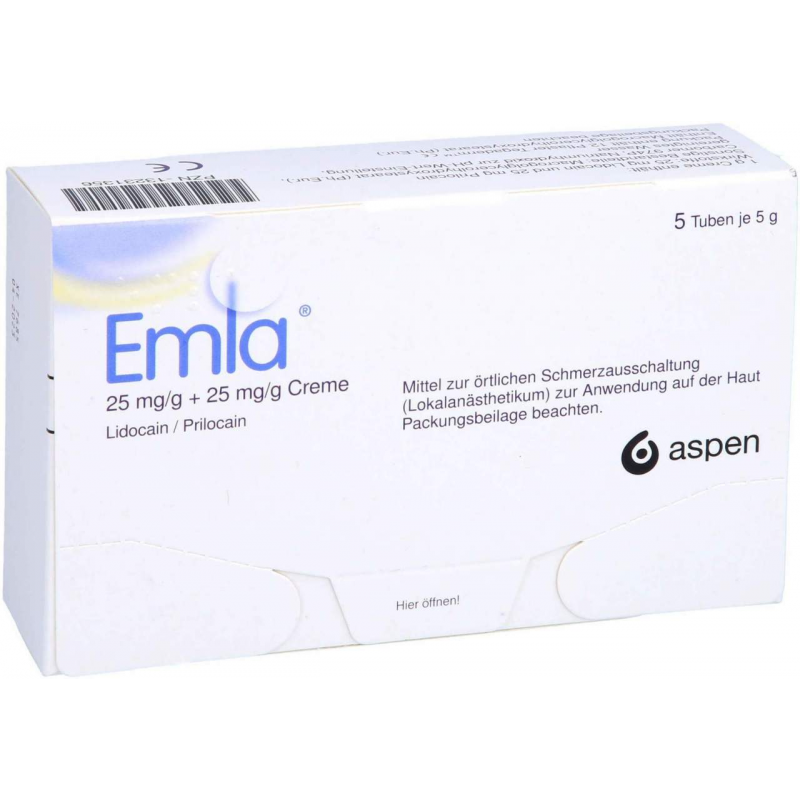 Emla 25 mg Pro G + 25 mg Pro G Creme + 12 Tegaderm Pflaster 5...