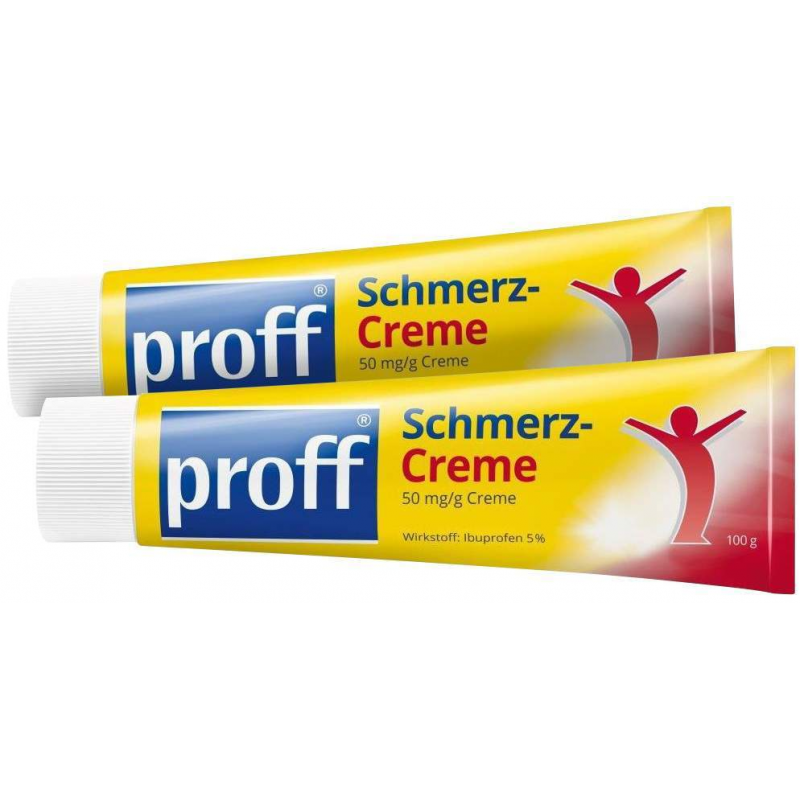 Proff Schmerzcreme 5% 2 x 100 g