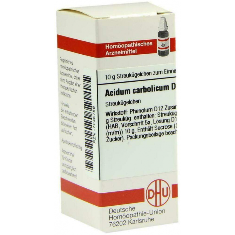Dhu Acidum Carbolicum D12 Globuli