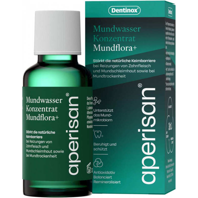 Aperisan Mundwasser Konzentrat Mundflora+ 30 ml
