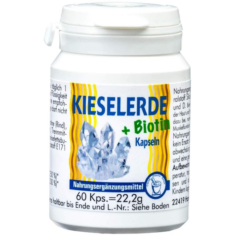 Kieselerde + Biotin 60 Kapseln