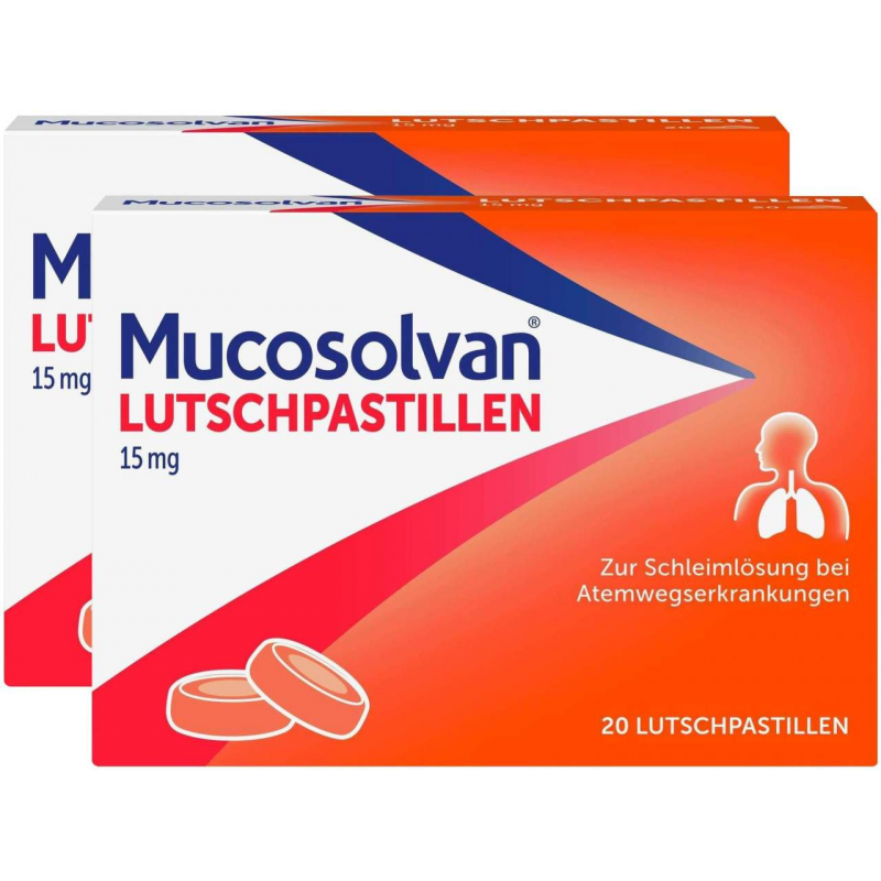 Mucosolvan Lutschpastillen 2 x 20 Stück