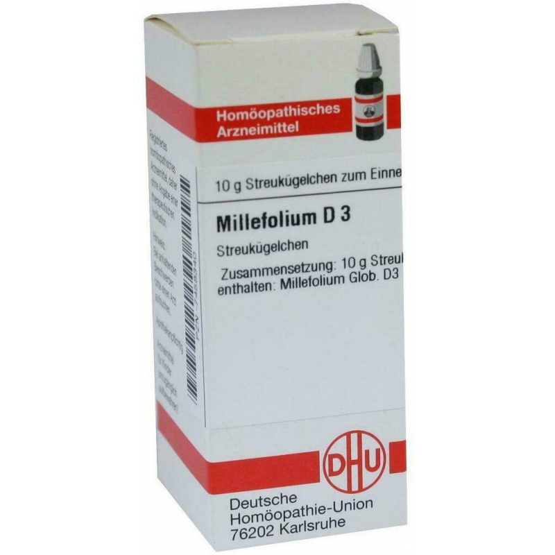 Dhu Millefolium D3 Globuli 10 G