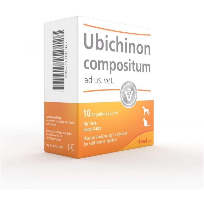 Ubichinon Compositum ad us.vet. 10 Ampullen