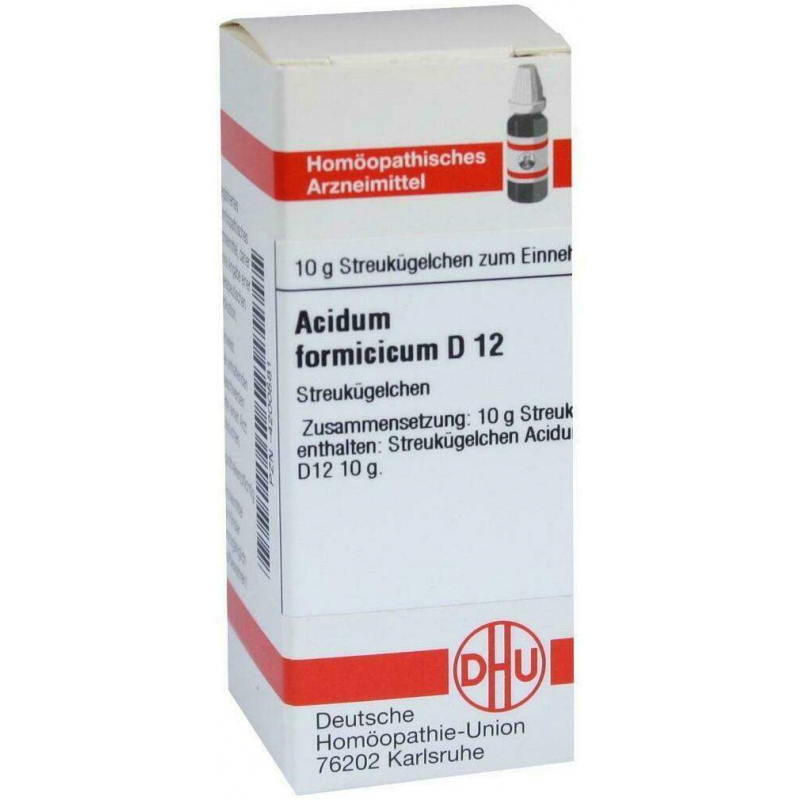 Acidum Formicicum D12 Dhu 10 G Globuli