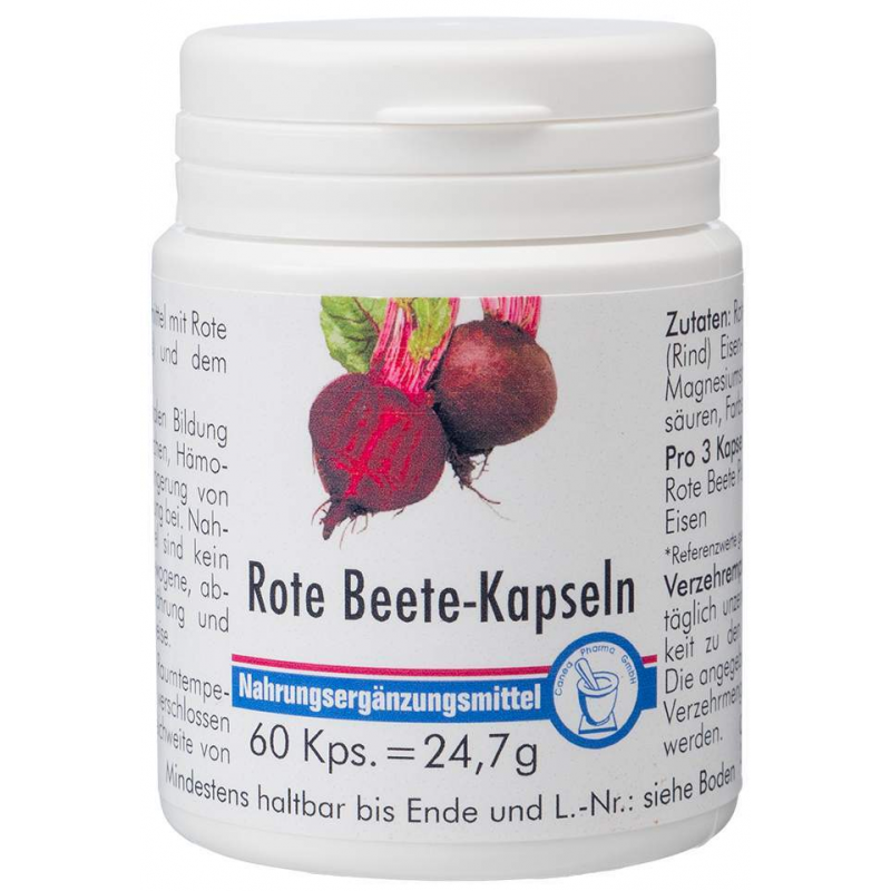 Rote Beete 60 Kapseln