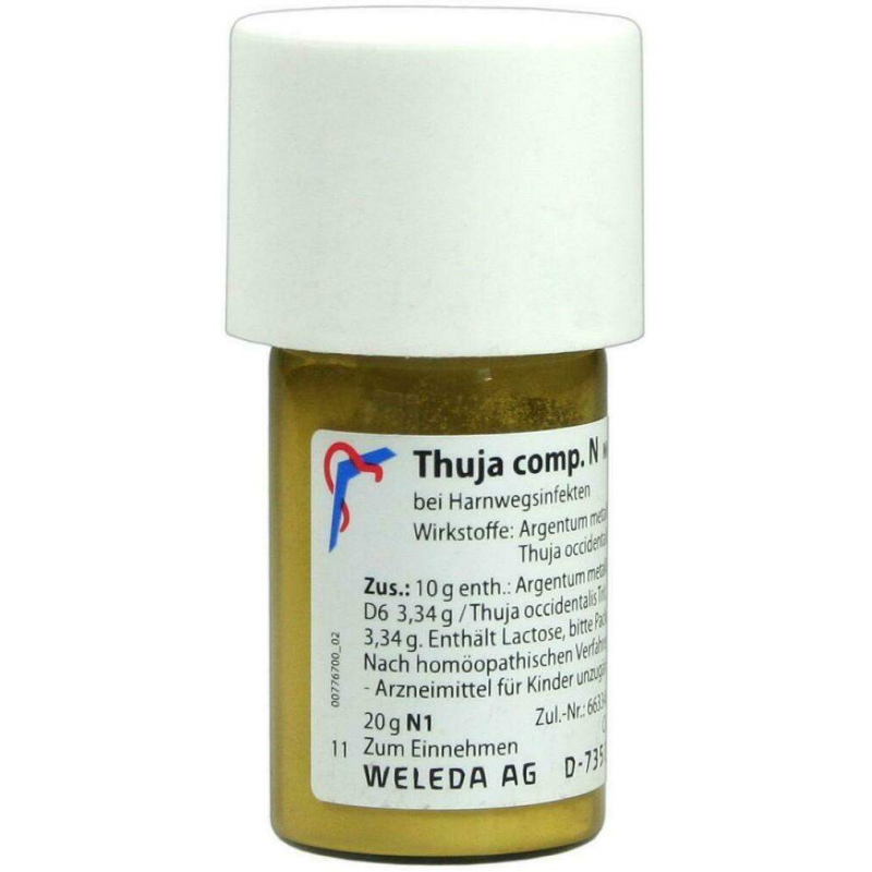 Weleda Thuja Comp. N 20 G Trituration
