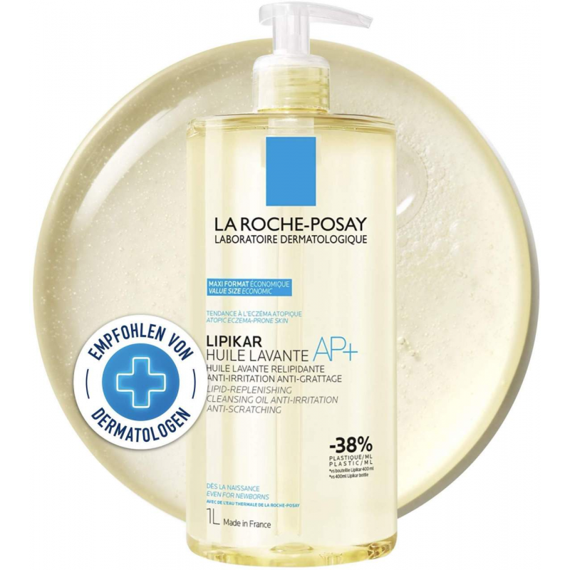 La Roche Posay Lipikar Dusch- und Badeöl AP+ 1000 ml
