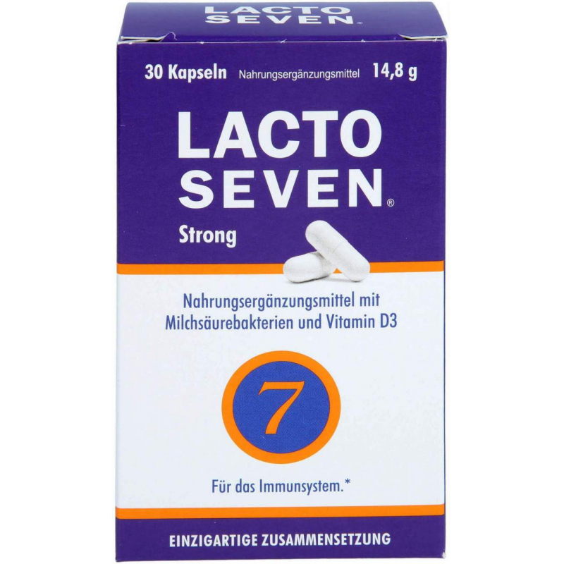 Lacto Seven Strong Laktosefr.Glutenfr.Zuckerfr.Kap