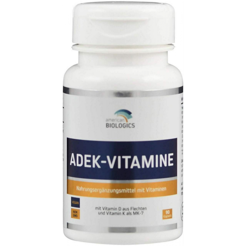 Adek-Vitamine American Biologics Kapseln 90 Stück