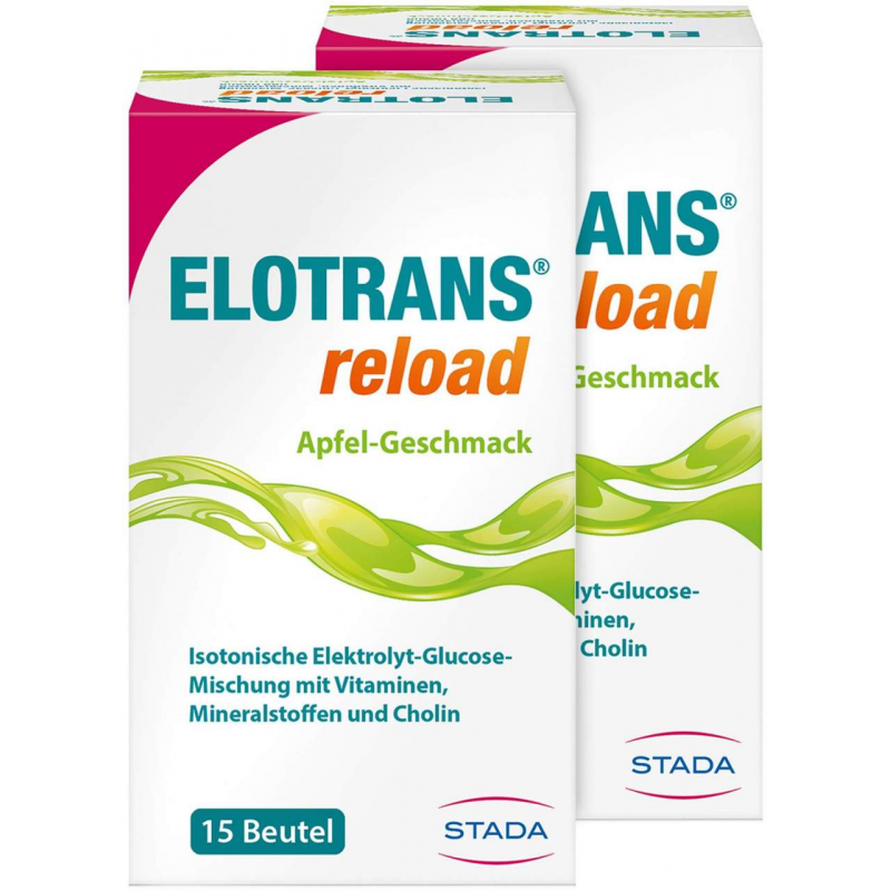 Elotrans reload Apfel 2 x 15 Beutel