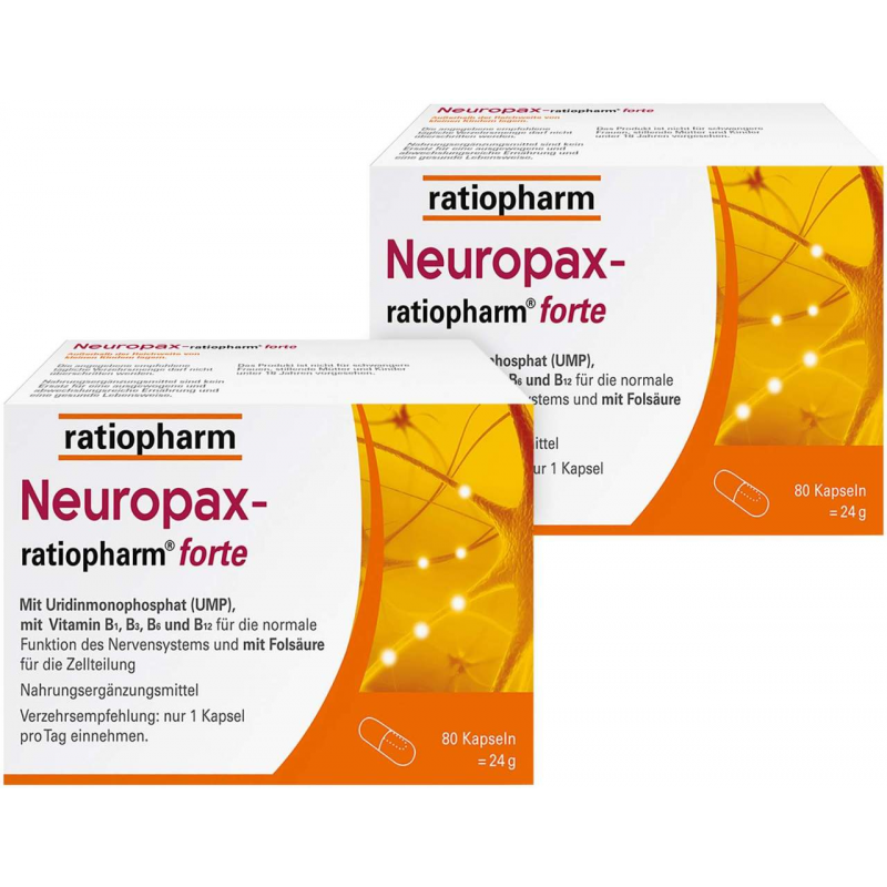 Neuropax-ratiopharm forte 2 x 80 Kapseln