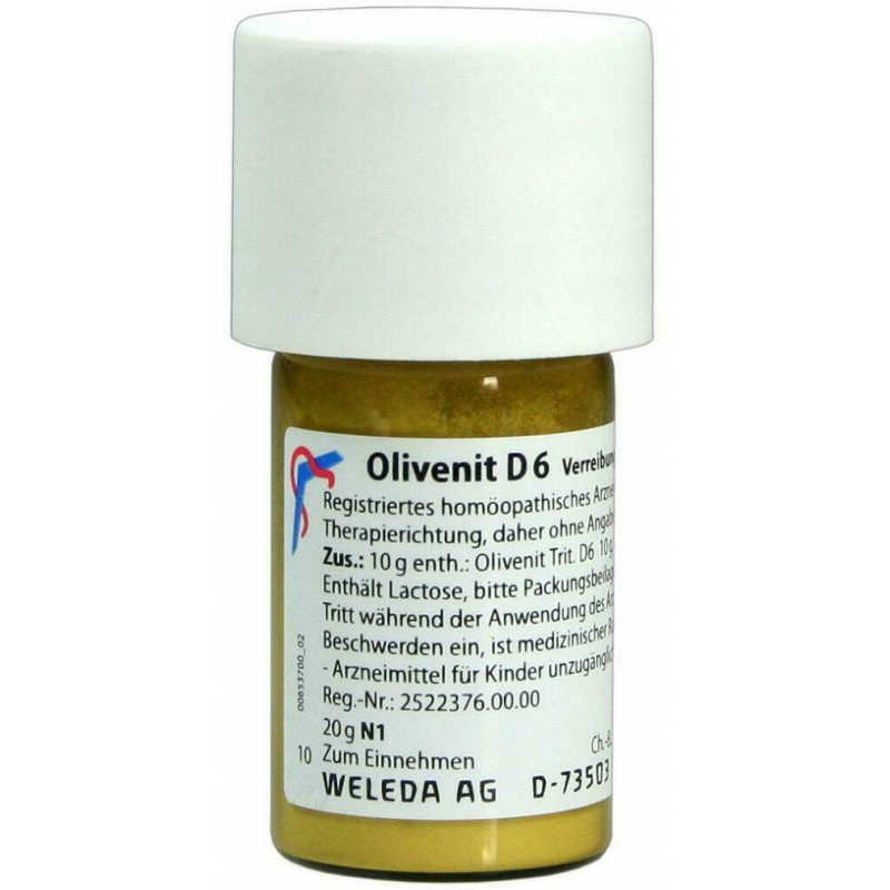 Weleda Olivenit D6 20 G Trituration