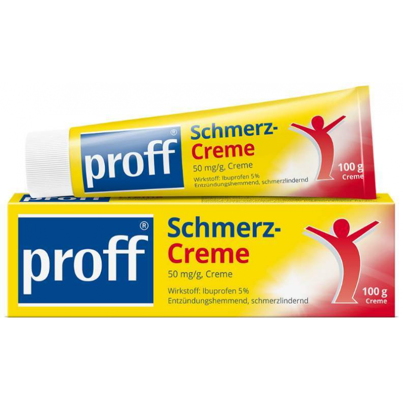 Proff Schmerzcreme 5% 100 g