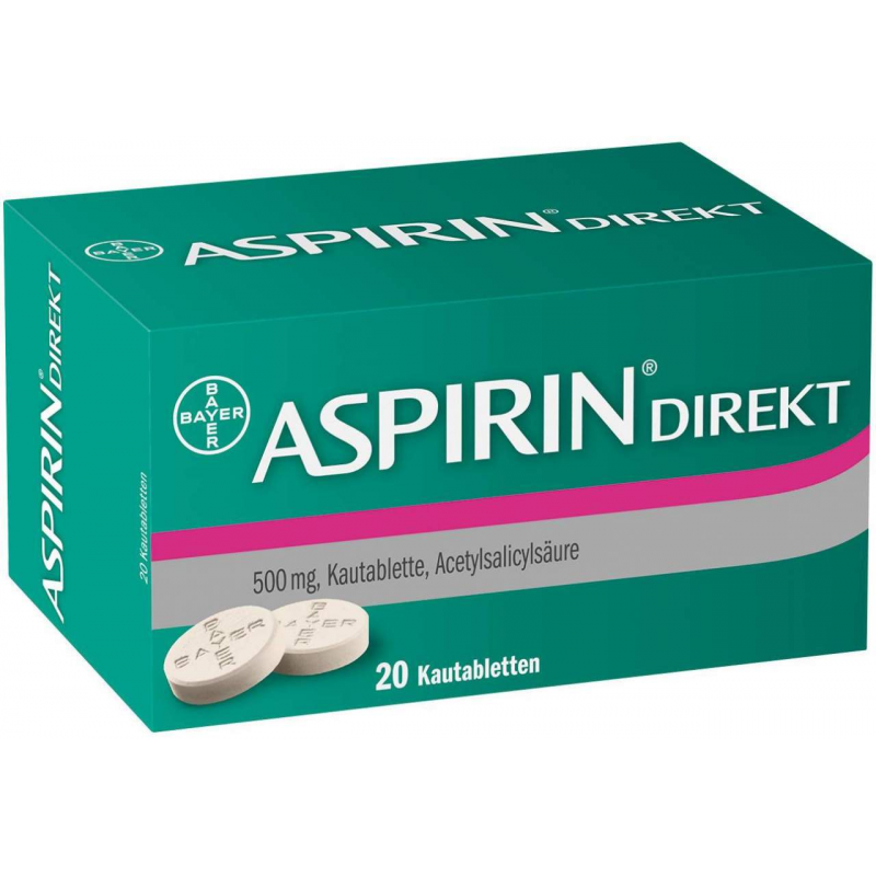 Aspirin Direkt 20 Kautabletten