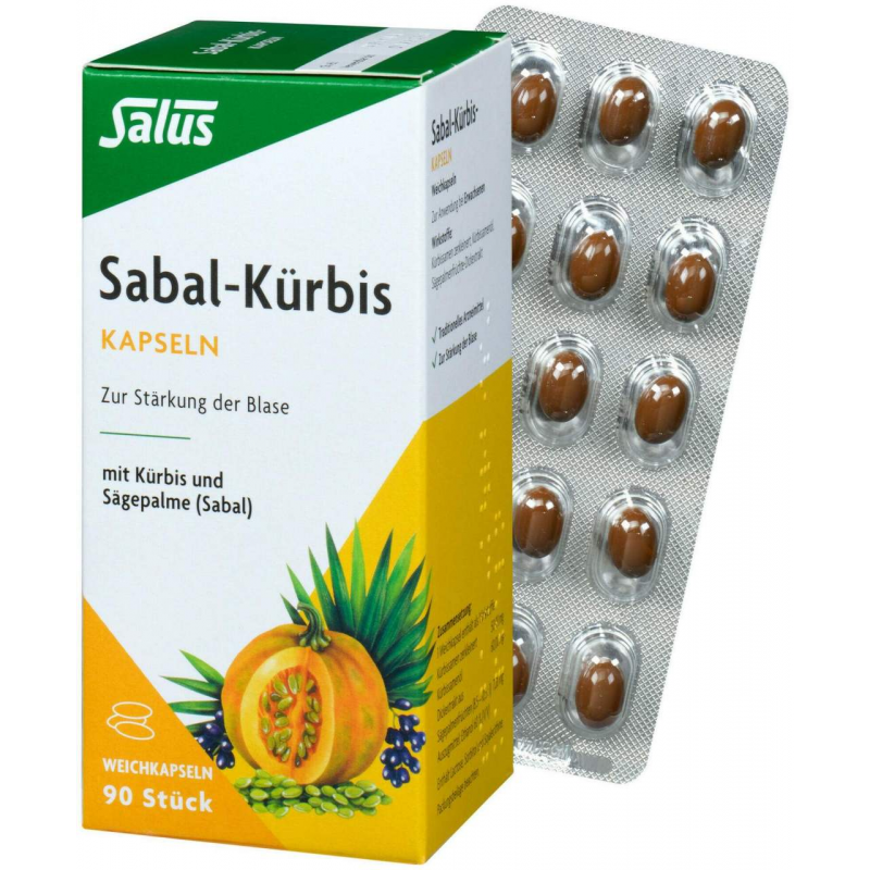 Sabal Kürbis Kapseln Salus 90 Stück