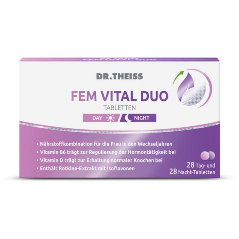 Dr. Theiss Fem Vital Duo 56 Tabletten