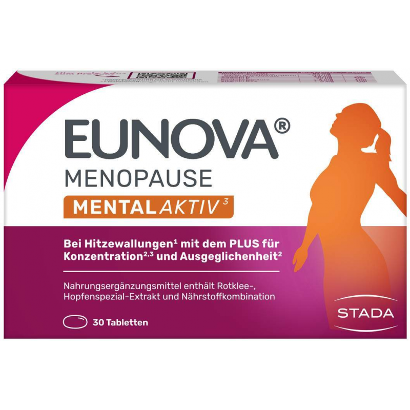 Eunova Menopause Mental Aktiv 30 Tabletten