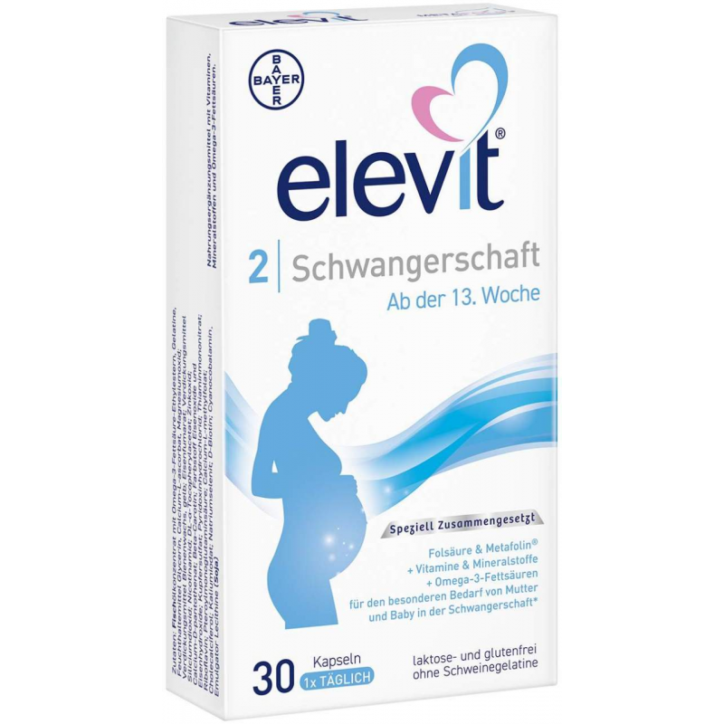 Elevit 2 Schwangerschaft 30 Kapseln