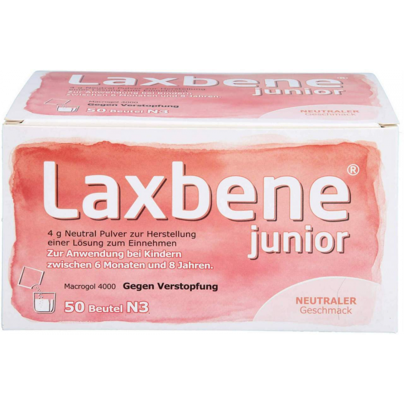 Laxbene junior Neutral 50 x 4 g