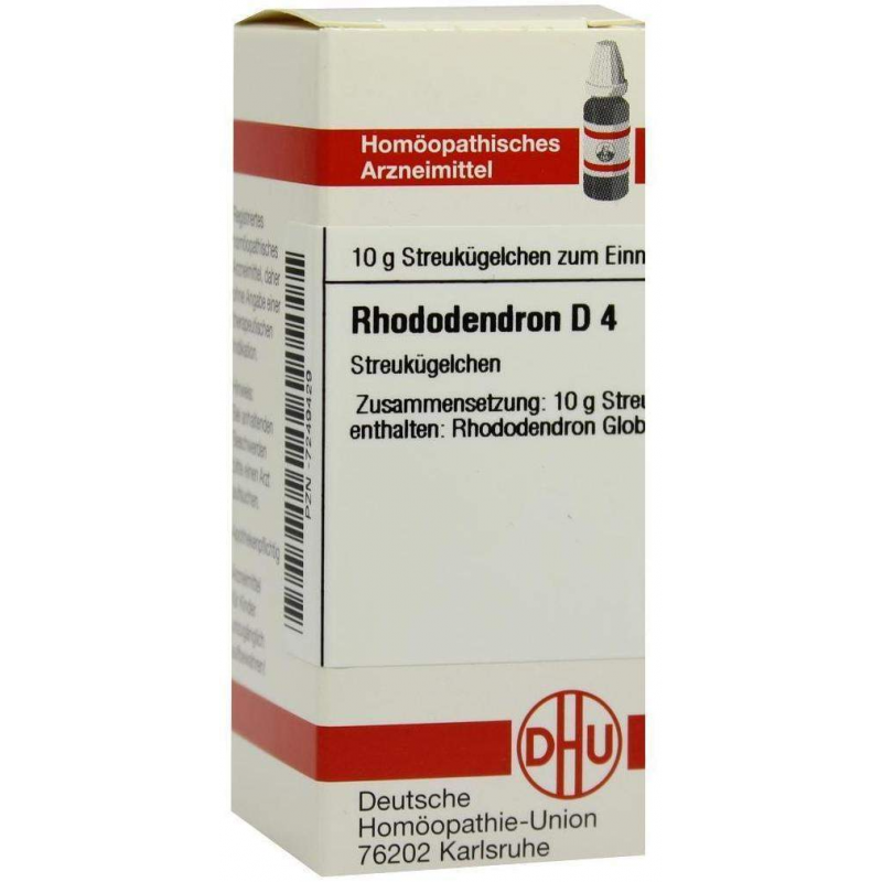 Dhu Rhododendron D4 Globuli