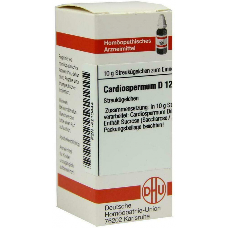 Dhu Cardiospermum D12 10 G Globuli