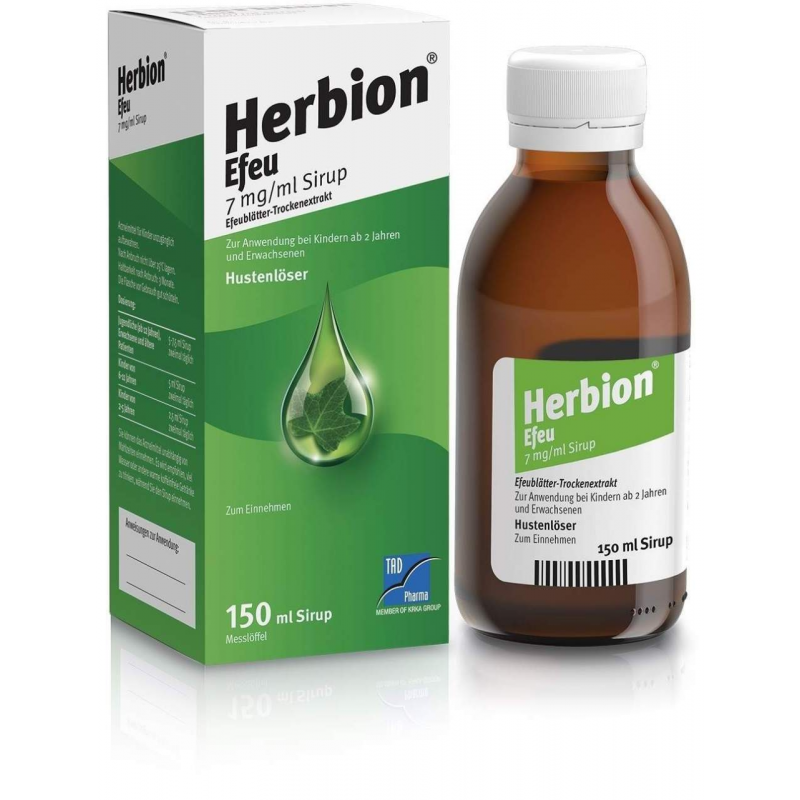 Herbion Efeu 7 Mg-Ml Sirup 150 ml